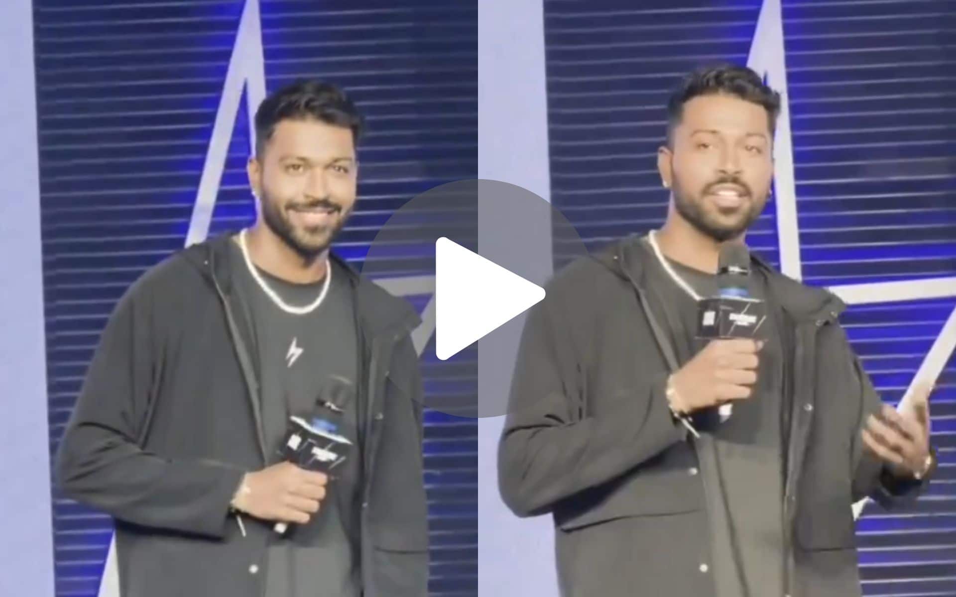 [Watch] Hardik Pandya Makes First Public Appearance After Divorce From Natasa Stankovic